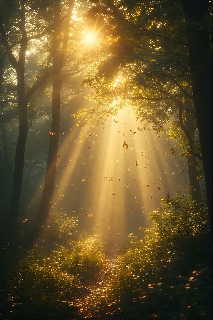 Warm light through a treatment-room window